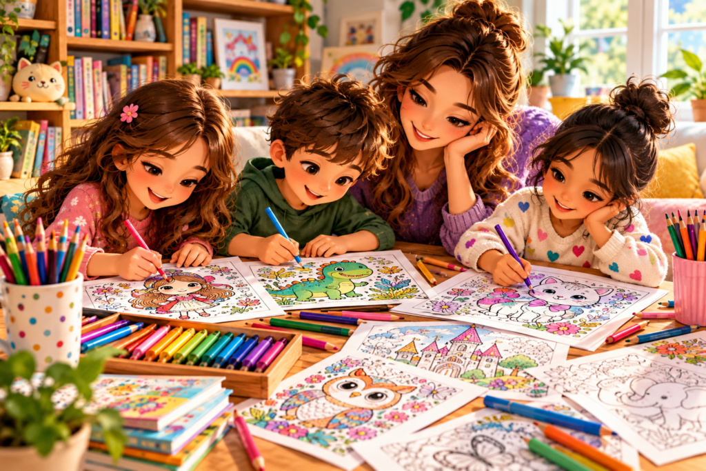 benefits of coloring for kids